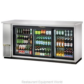 True Tbb G Sd S Hc Ld Back Bar Cabinet Refrigerated Back Bar