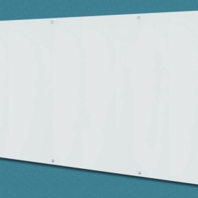 Aarco Products Inc 6WGBM4896 ClearVision™ Magnetic Glass Markerboard