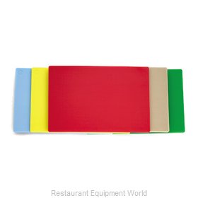 Alegacy Foodservice Products Grp PEL1218MY Cutting Board, Plastic