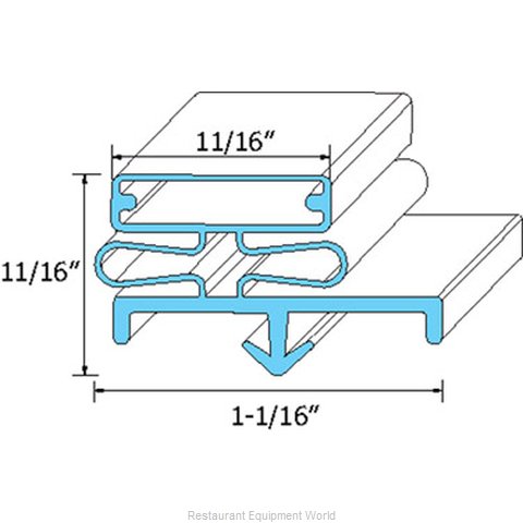 All Points 74-1166 Gasket Refrigeration