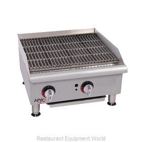 APW Wyott GCRB-48I-CE Charbroiler, Gas, Countertop