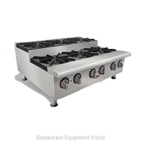 APW Wyott HHPS-636I Hotplate, Countertop, Gas