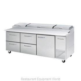 Blue Air Commercial Refrigeration BAPP93-D4LM-HC Refrigerated Counter, Pizza Pre