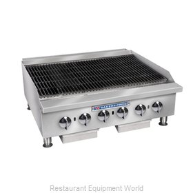 Bakers Pride BPHCB-2472I Charbroiler, Gas, Countertop