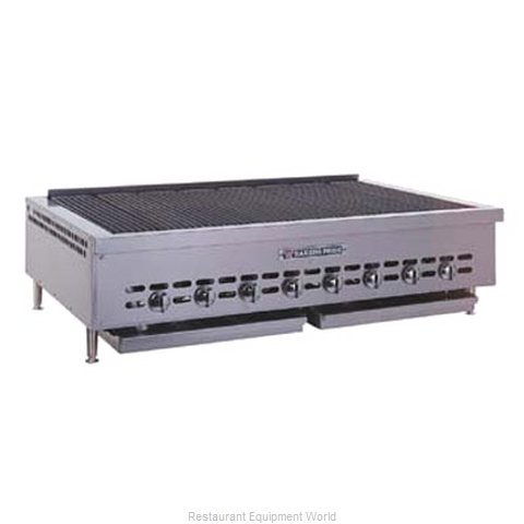 Bakers Pride HDCRB-2460 Charbroiler Gas Counter Model