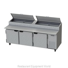 Beverage Air DP93 Refrigerated Counter, Pizza Prep Table