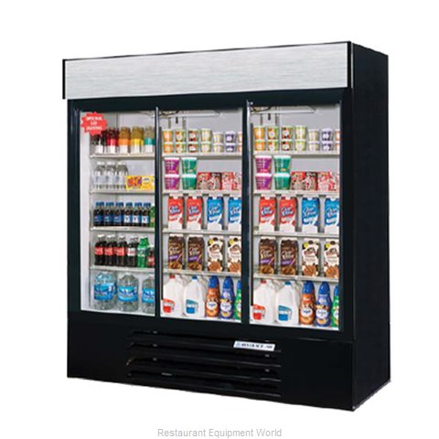 Beverage Air LV72Y-1-B-LED Refrigerator Merchandiser