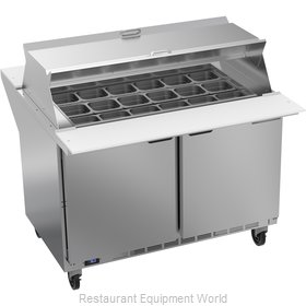 Beverage Air SPE48HC-18M-DS Refrigerated Counter, Mega Top Sandwich / Salad Unit