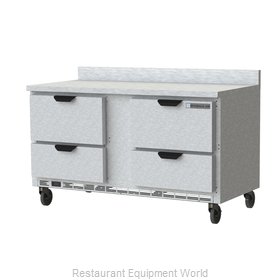 Beverage Air WTRD60AHC-4-FIP Refrigerated Counter, Work Top