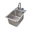 Fregadero, Empotrable
 <br><span class=fgrey12>(BK Resources BK-DIS-1014-10-P-G Sink, Drop-In)</span>