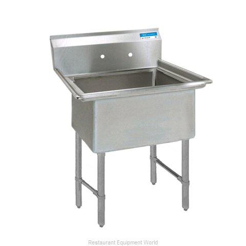 BK Resources BKS-1-1620-12S Sink, (1) One Compartment