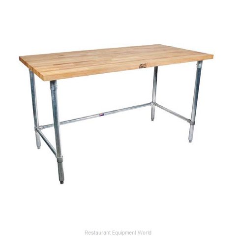 BK Resources MFTGOB-4830 Work Table, Wood Top