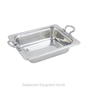 Bon Chef 5309HRSS Steam Table Pan, Decorative