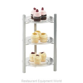 Cal-Mil Plastics 1136-8-74 Tiered Display Server Stand