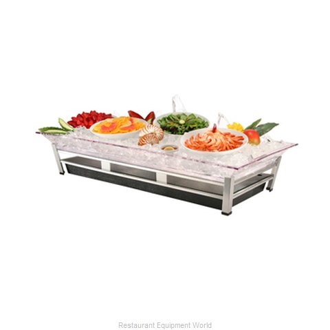 Cal-Mil Plastics IP2020-S Ice Display Tray Decorative