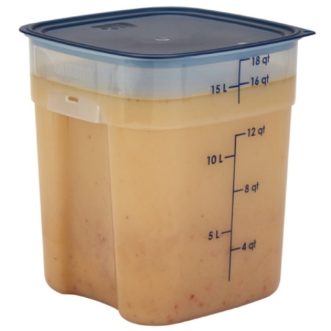 Cambro 18SFSPROPP190 Food Storage Container, Square