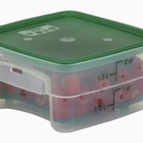 Cambro 2SFSPROPP190 Food Storage Container, Square