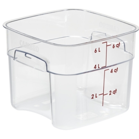 Cambro 6SFSPROCW135 Food Storage Container, Square