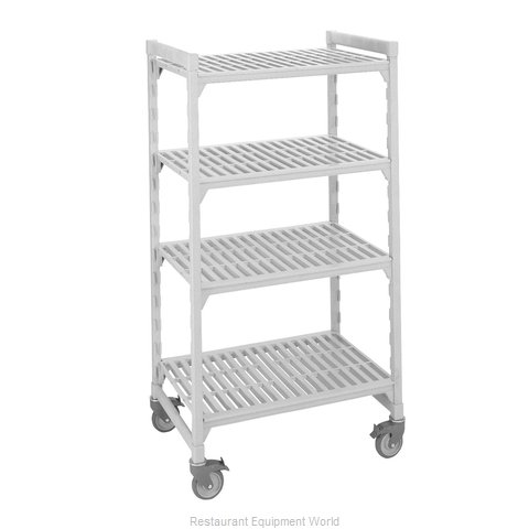 Cambro CPHU244275S4480 Shelving Unit, Plastic with Poly Exterior Steel Posts