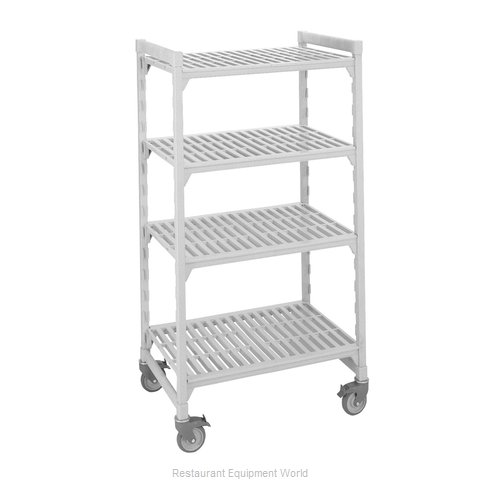 Cambro CPMU214867V4480 Shelving Unit, Plastic with Poly Exterior Steel Posts