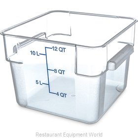 Contenedor para Alimentos, Cuadrado (Carlisle 1072407 Food Storage  Container, Square)