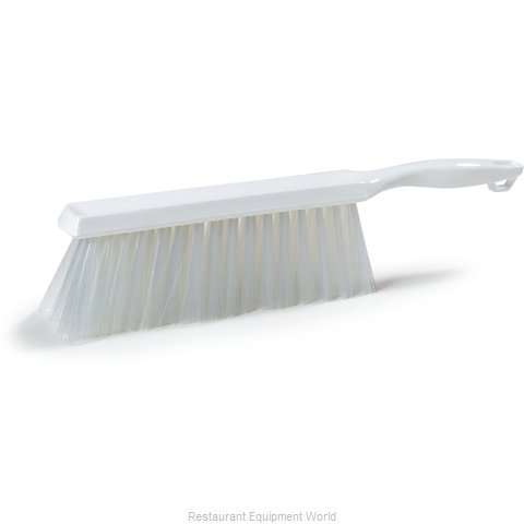 Bench/Counter Brush, White Bristles