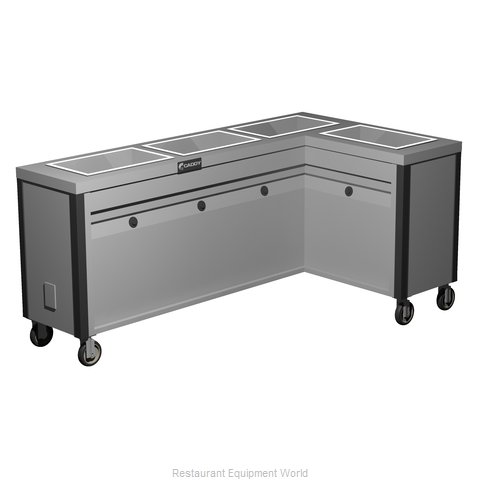 Caddy Corporation TF-634-R Serving Counter, Hot Food, Electric