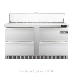 Continental Refrigerator SW60-16C-FB-D Refrigerated Counter, Sandwich / Salad To