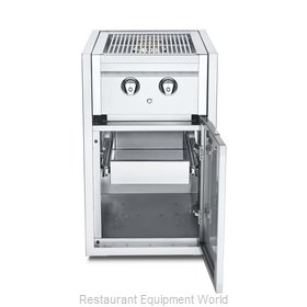 Crown Verity IBISC-SBNG-1D Charbroiler, Outdoor Grill, Parts & Accessories