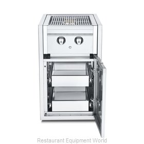 Crown Verity IBISC-SBNG-2D Charbroiler, Outdoor Grill, Parts & Accessories