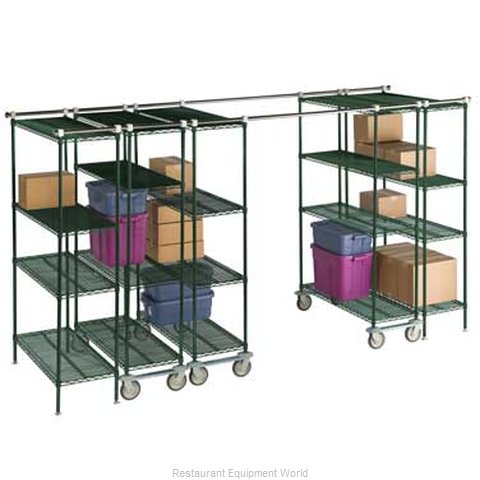 Crown Brands FTSTK19 Track Shelving Section