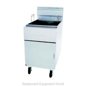 Dean SM80G-SINGLE Fryer, Floor Model, Gas, Full Pot