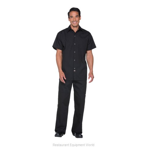 Dickies Chef DC60-BLK-S Cook's Shirt