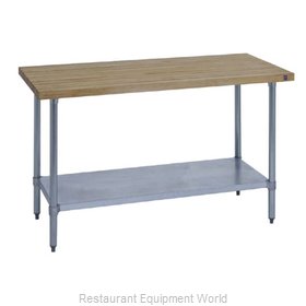 Duke 7121A-2484 Work Table, Wood Top