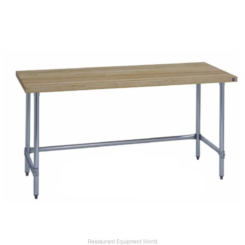 Duke 7123-2436 Work Table, Wood Top