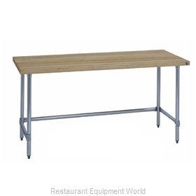 Duke 7124-36120 Work Table, Wood Top