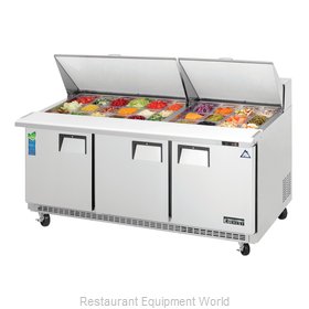Everest Refrigeration EPBR3 Refrigerated Counter, Mega Top Sandwich / Salad Unit