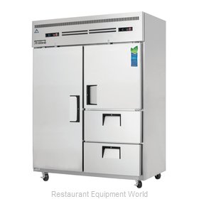 Everest Refrigeration ESWQ2D2 Refrigerator Freezer, Reach-In