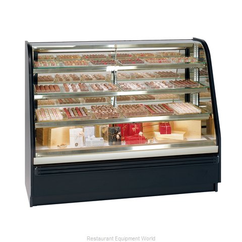 Federal Industries FCCR6 Display Case, Chocolate