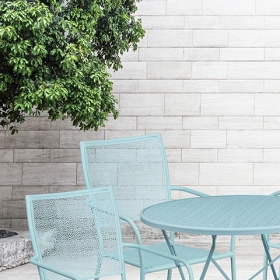 30RD Sky Blue Fold Patio Set