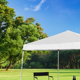 8'x8' White Pop Up Canopy