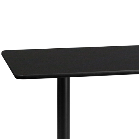 30x60 Black Table-22x22 X-Base