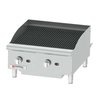 Asador Tipo Carbón, a Gas, para Encimera
 <br><span class=fgrey12>(Grindmaster CCP24 Charbroiler, Gas, Countertop)</span>