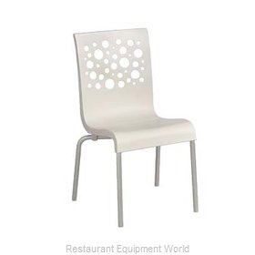 Grosfillex US021004 Chair, Side, Stacking, Indoor