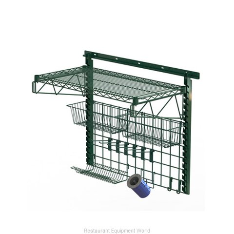 Intermetro CR36SWPREP Shelving Unit, To-Go & Delivery Staging