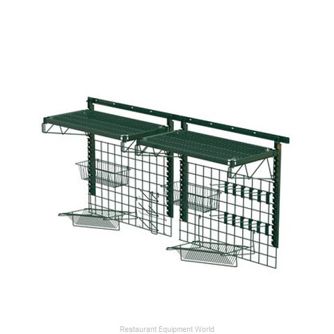 Intermetro CR3COMP72 Shelving Unit, To-Go & Delivery Staging