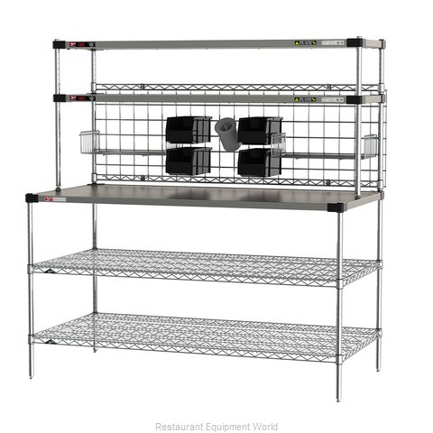 Intermetro CRHSP-3060 Shelving Unit, To-Go & Delivery Staging