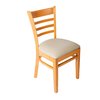 Silla, para Interiores
 <br><span class=fgrey12>(JMC Food Equipment ACABBO WOOD CHAIR CHERRY Chair, Side, Indoor)</span>