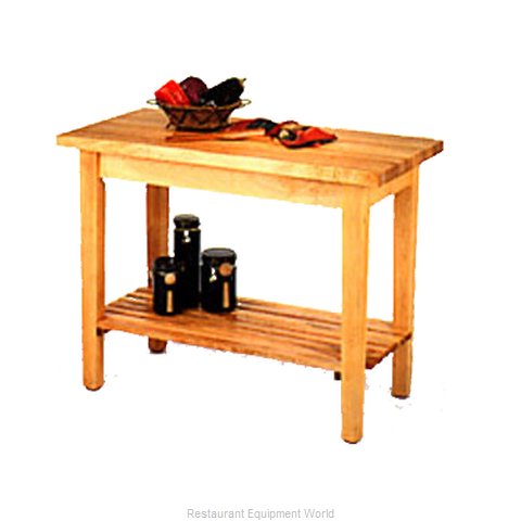 John Boos C03-S Work Table, Wood Top