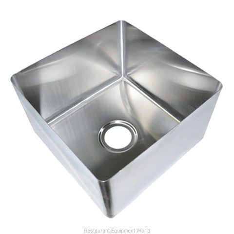 John Boos CUTCSB18 Sink Bowl, Weld-In / Undermount